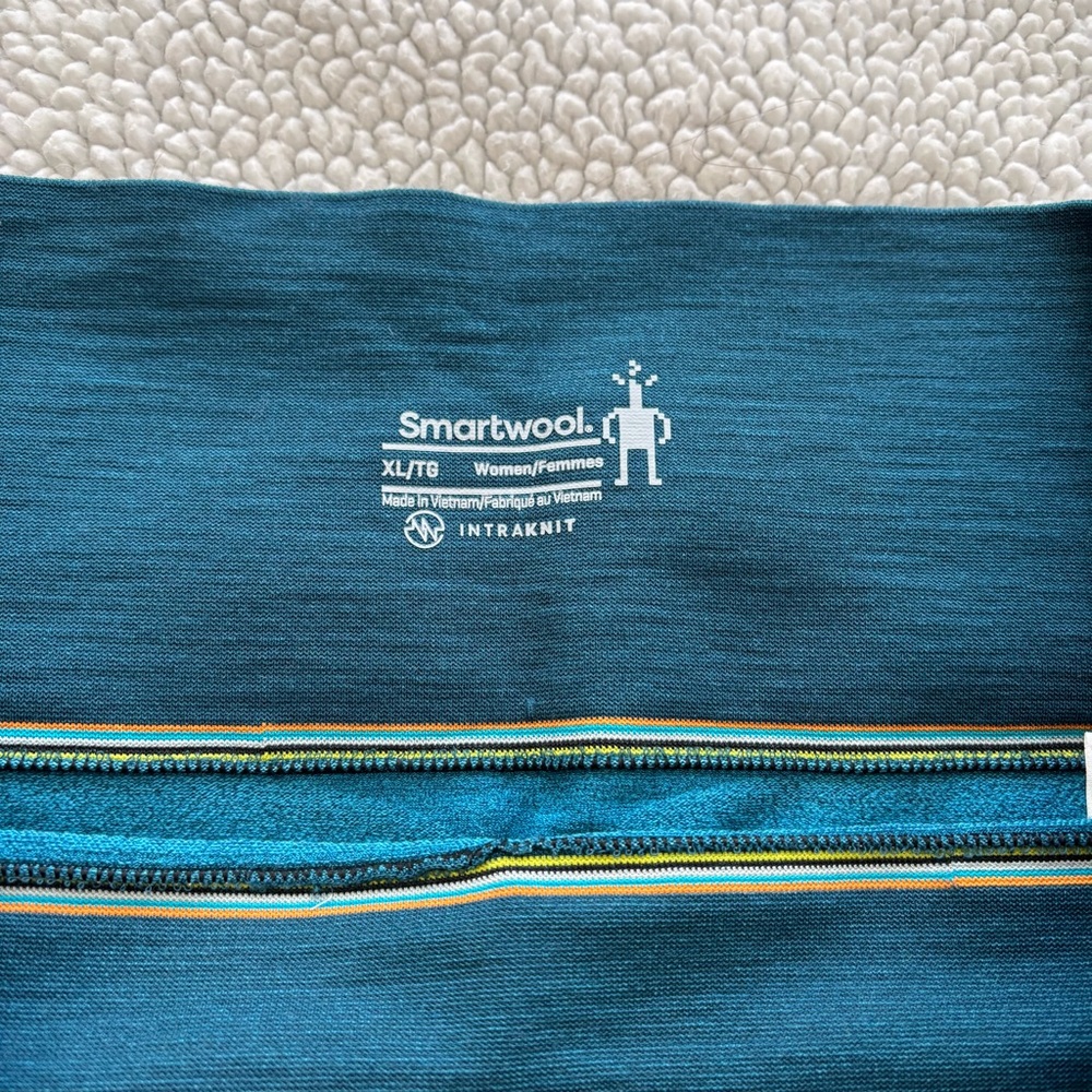 Smartwool Dark Teal Leggings - Picture 3 of 3